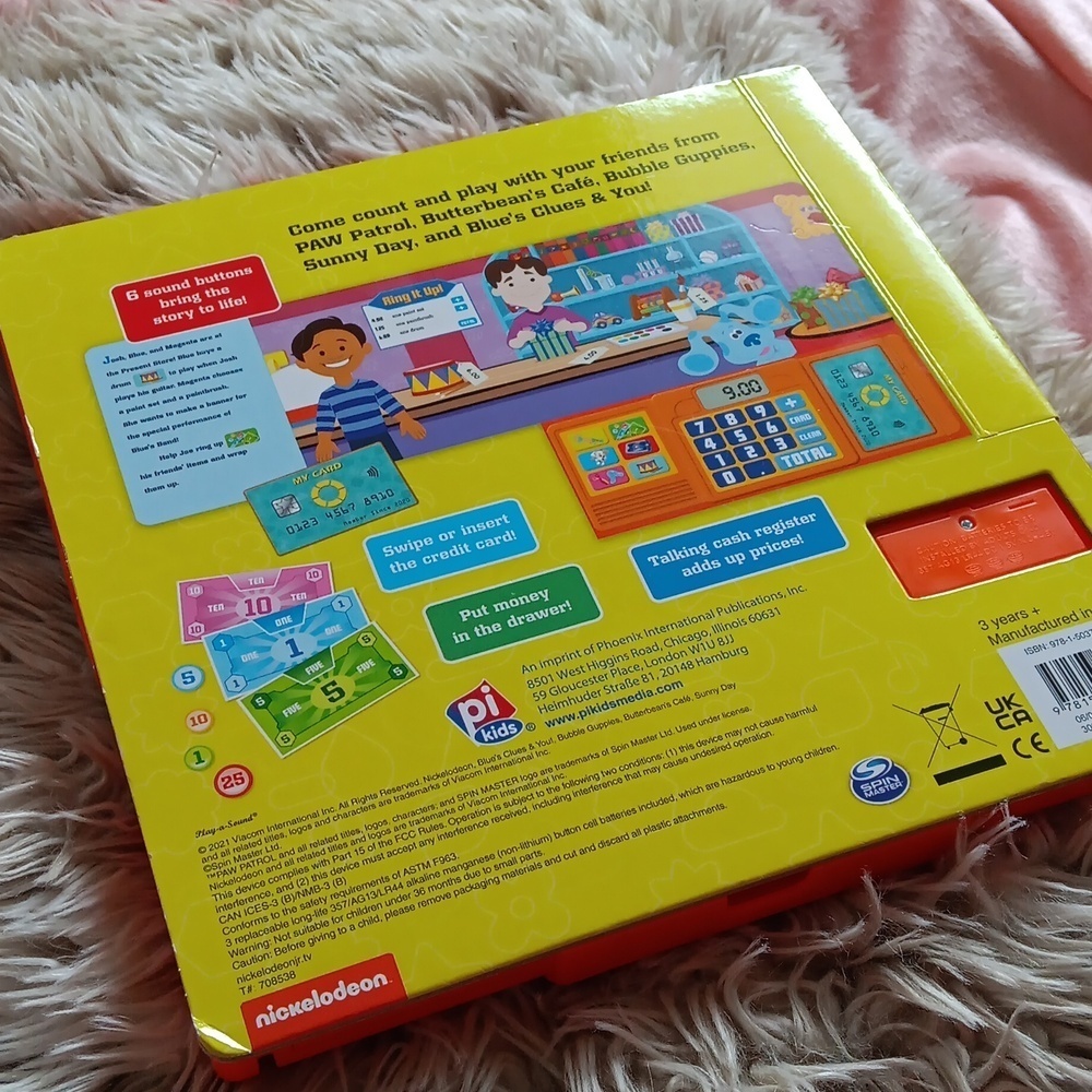 Kids book count and play learning toy learning book - Picture 5 of 9